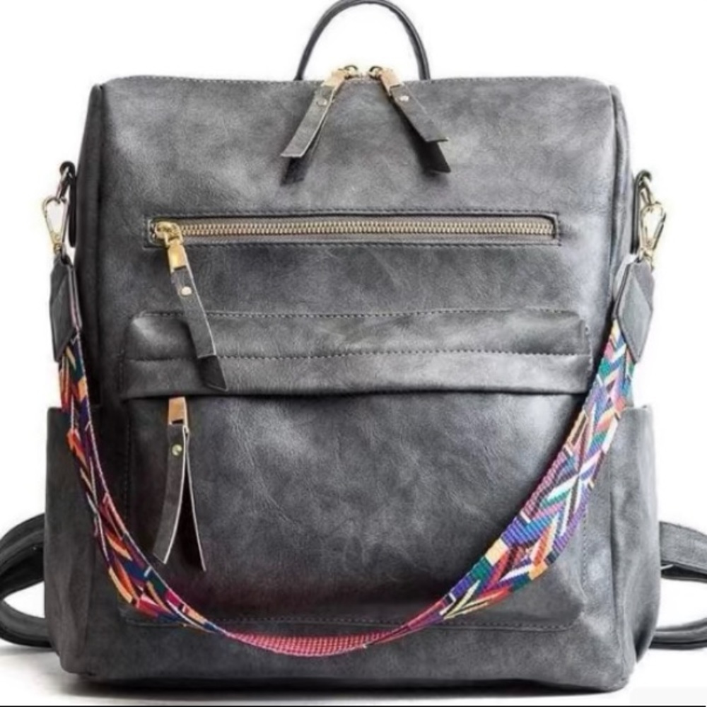 Convertible Backpack - Gray